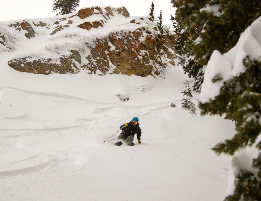 Mike Mckinney Backcountry skiing Wasatch Mountains west desolation ridge