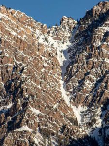 Whipple Couloir Wasatch Backcountry