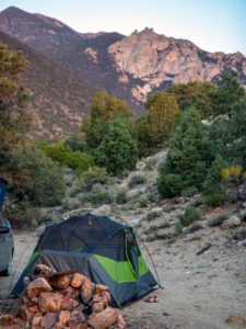 Granite Canyon Camping